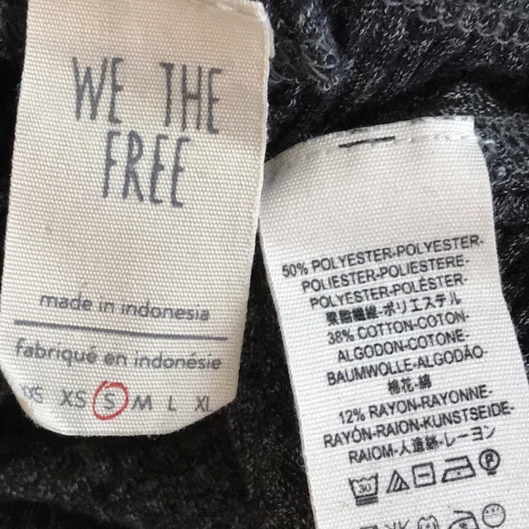 Free People Londontown thermal sweater top S - Picture 12 of 16